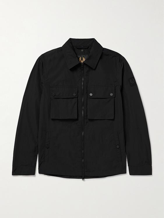 Black overshirt from Belstaff