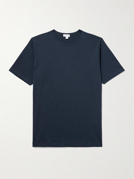Dark grey t-shirt from Sunspel
