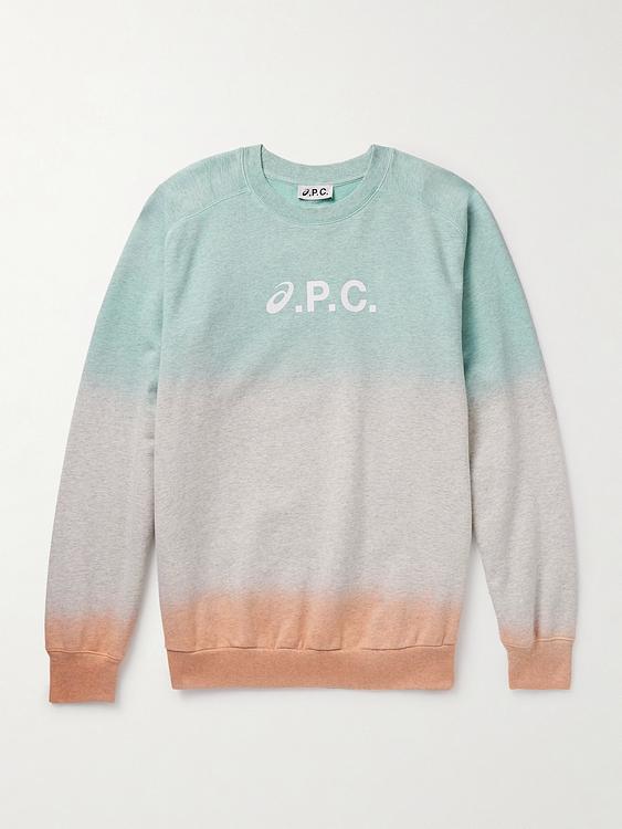 Print grey sweatshirt from A.P.C
