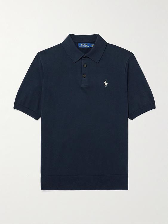 Black short sleeve polo shirt from Polo Ralph Lauren