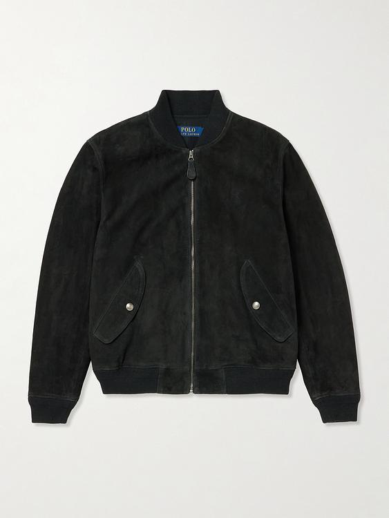 Black bomber jacket from Polo Ralph Lauren