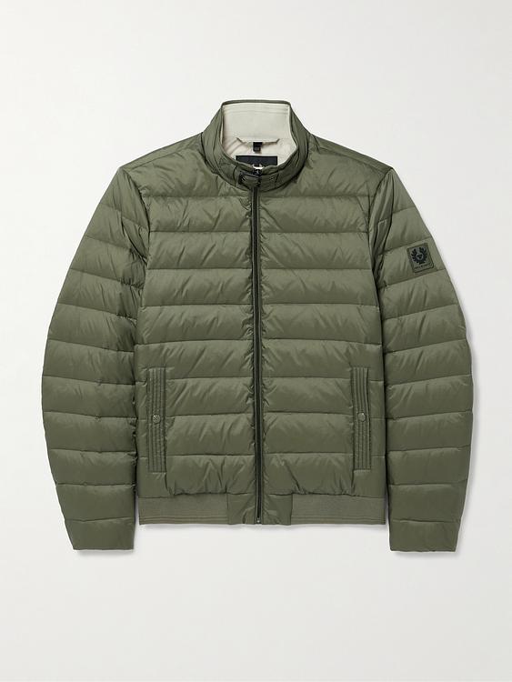 Dark green down jacket from Belstaff