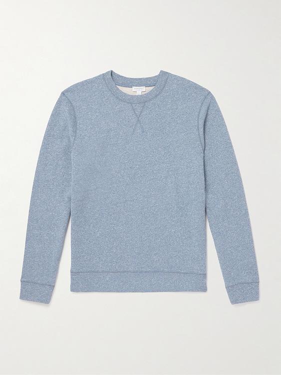Blue sweatshirt from Sunspel
