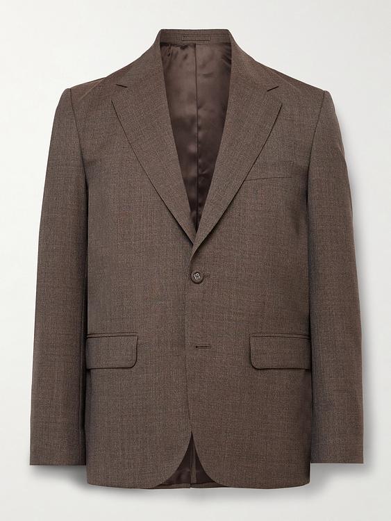 Taupe suit jacket from Officine Générale