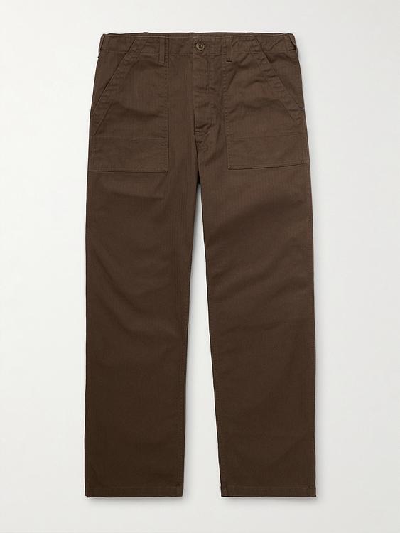 Dark brown chinos from Nudie Jeans