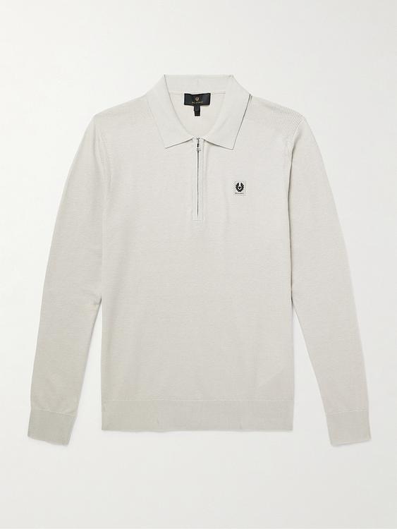 White half-zip from Belstaff