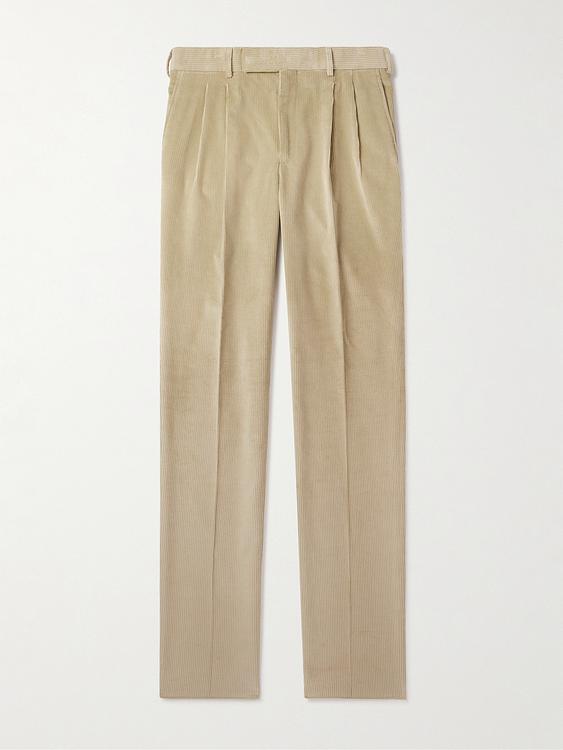 Taupe chinos from Kingsman