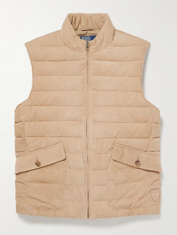 Taupe vest from Polo Ralph Lauren