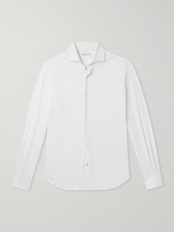 White casual shirt from Loro Piana