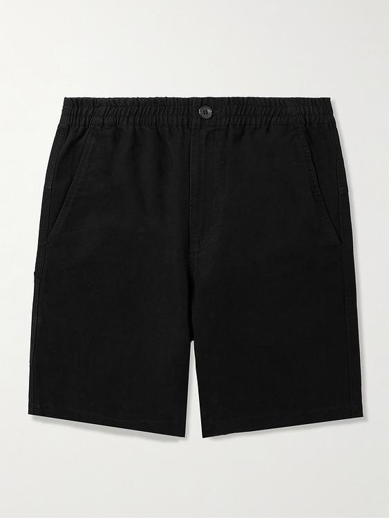 Black chino shorts from A.P.C