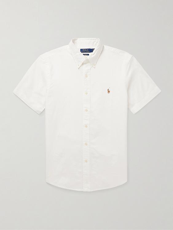 White short sleeve shirt from Polo Ralph Lauren