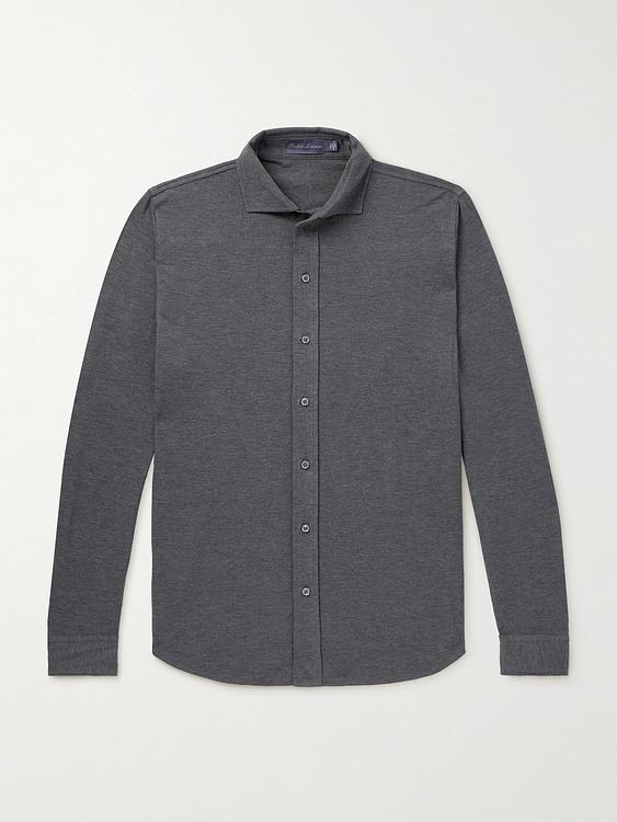 Dark grey casual shirt from Ralph Lauren Purple Label