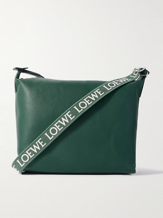 Dark green shoulder bag from Loewe