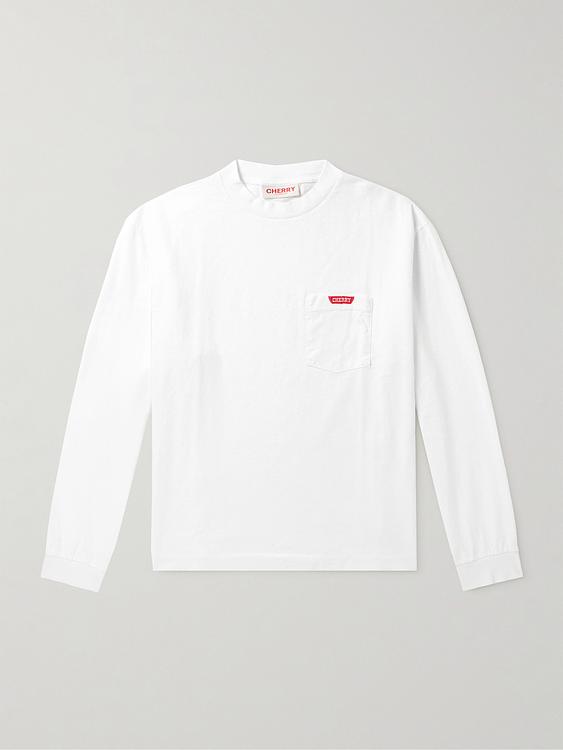 White long sleeve t-shirt from Cherry Los Angeles
