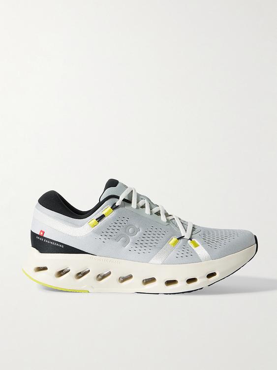 Print white sneakers from ON