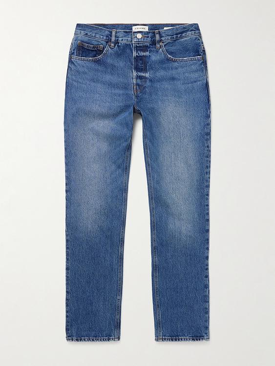 Dark blue jeans from Frame