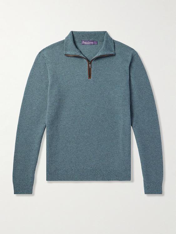Dark grey half-zip from Ralph Lauren Purple Label