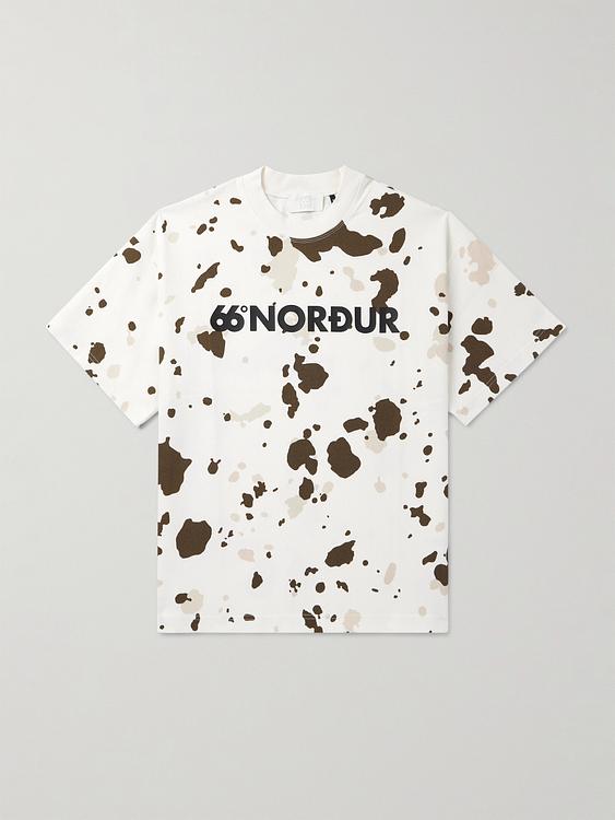 White t-shirt from 66 North