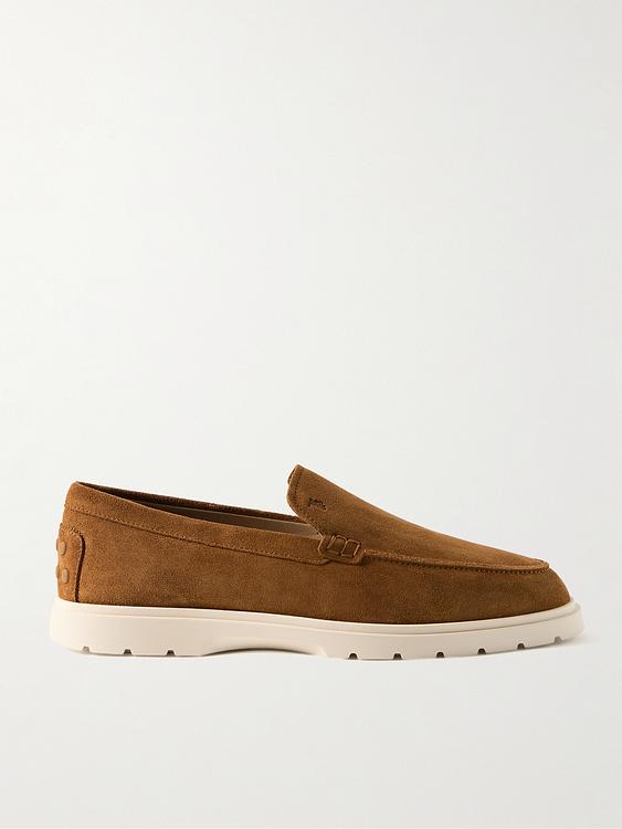 Brown loafers from Tod's