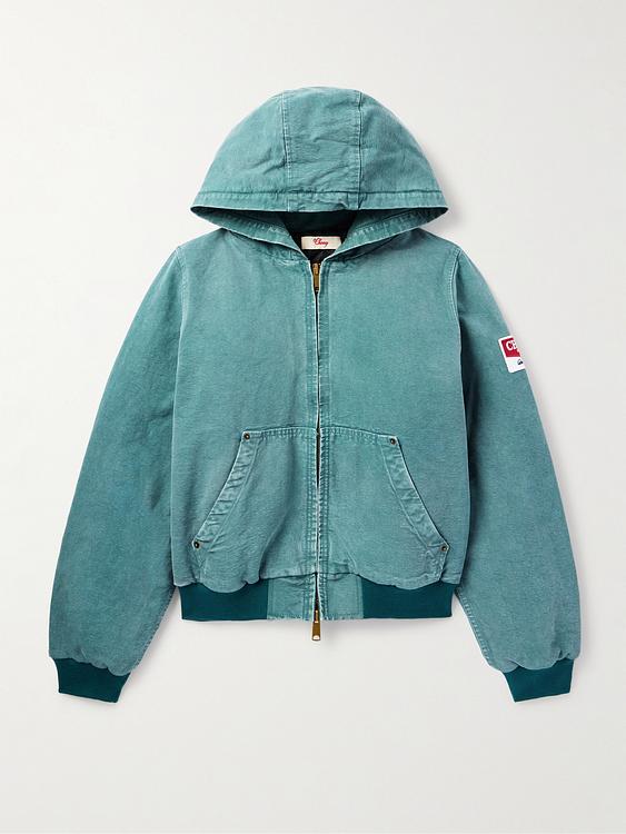 Print teal casual jacket from Cherry Los Angeles