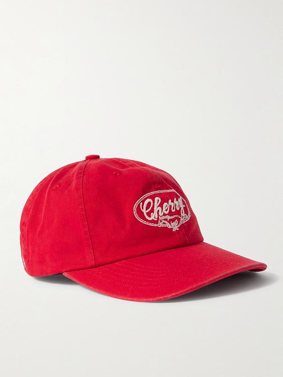 Print red cap from Cherry Los Angeles