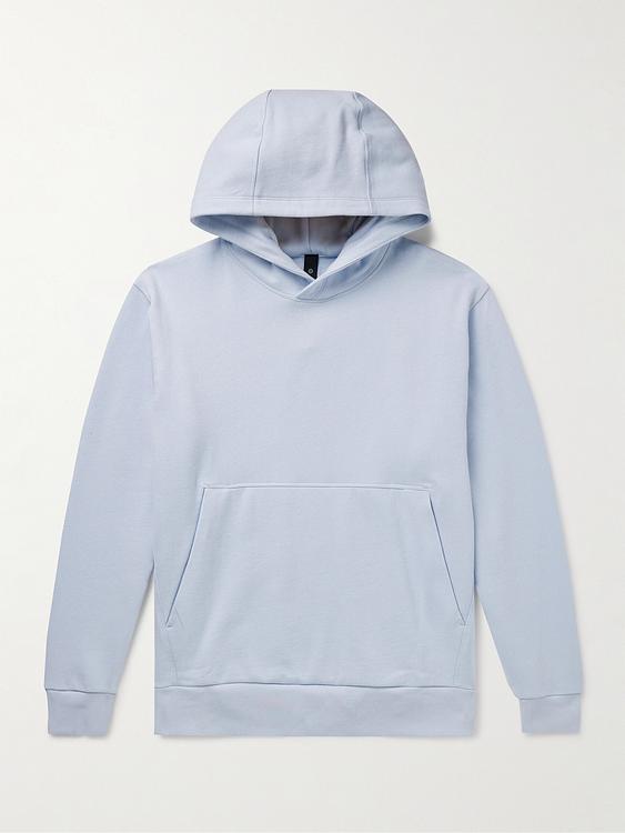 Light blue hooded sweatshirt from Lululemon