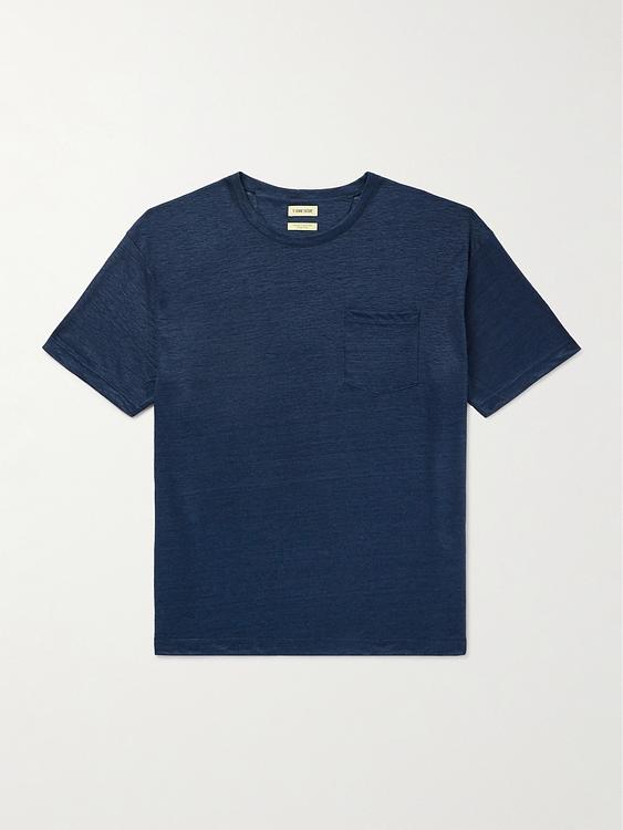 Dark blue t-shirt from De Bonne Facture