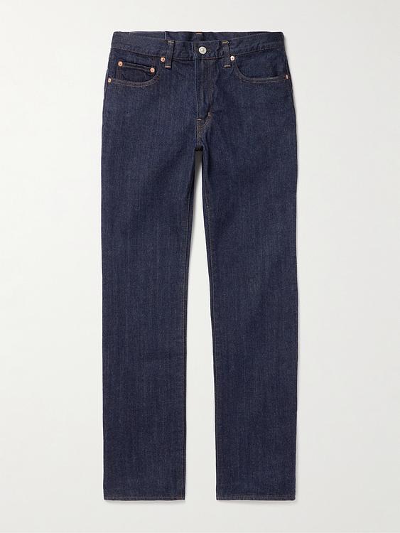 Dark blue jeans from Blue Blue Japan