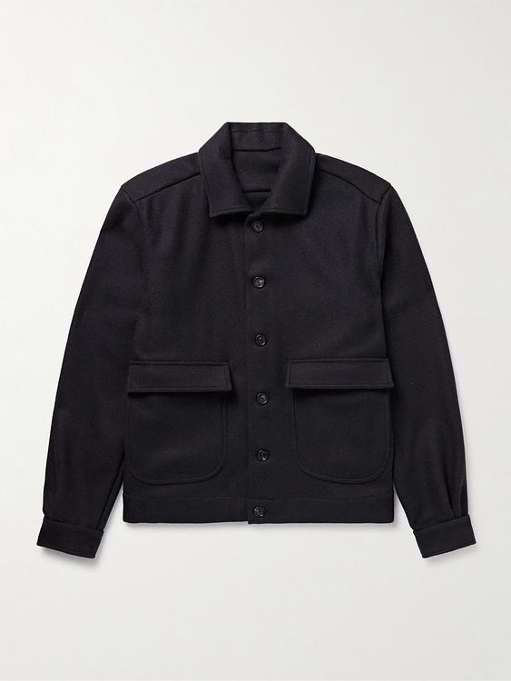 Black casual jacket from De Petrillo