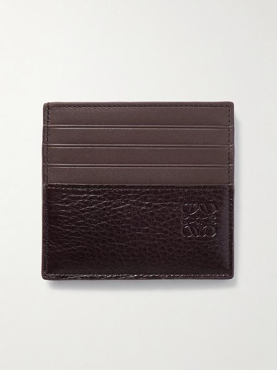 Dark brown wallet from Loewe