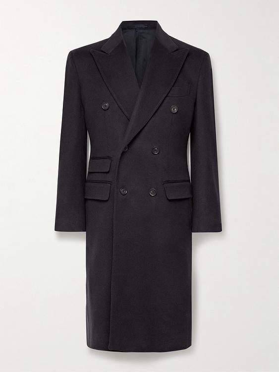 Black coat from De Petrillo