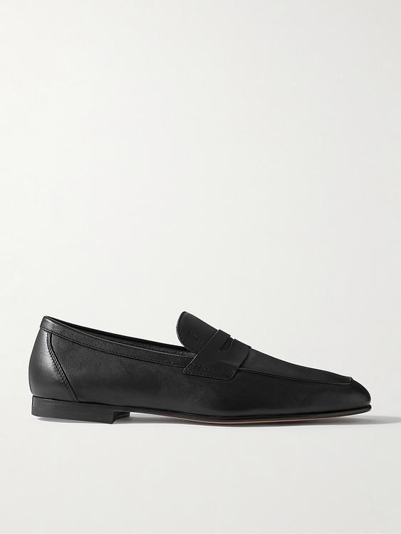 Black loafers from Tod's