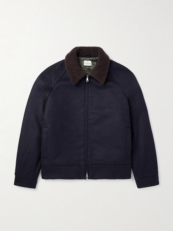 Black casual jacket from Kingsman