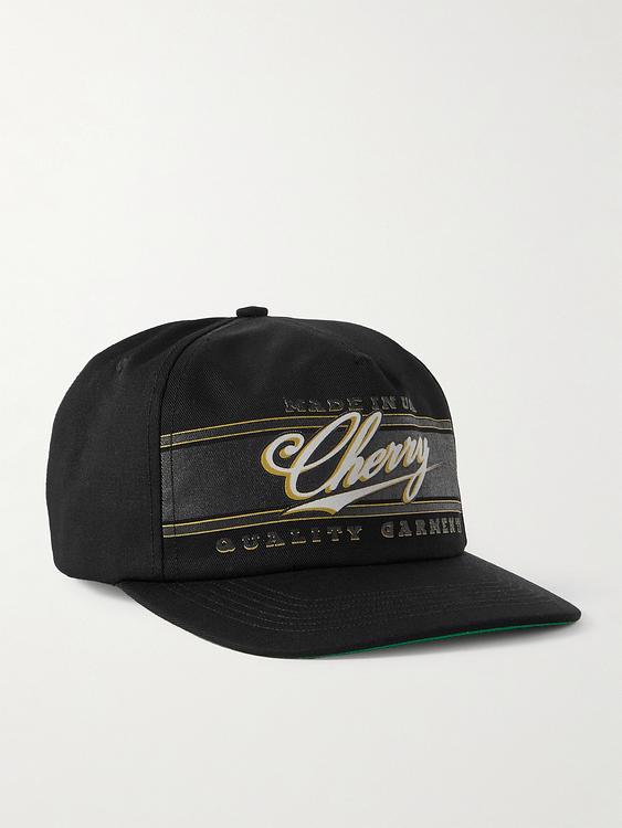 Print black cap from Cherry Los Angeles