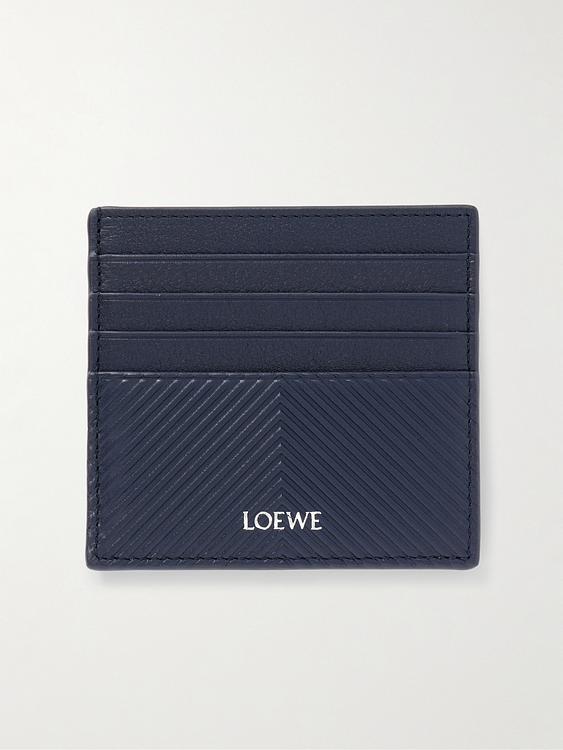 Dark grey wallet from Loewe