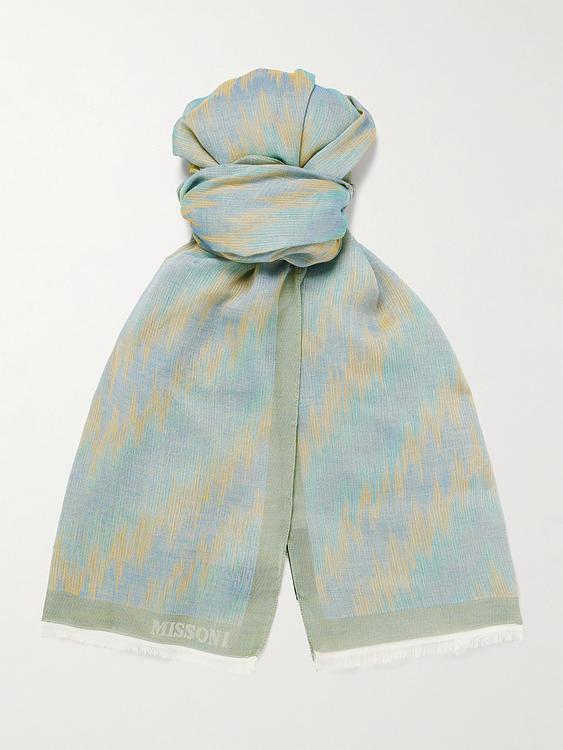 Grey scarve from Missoni