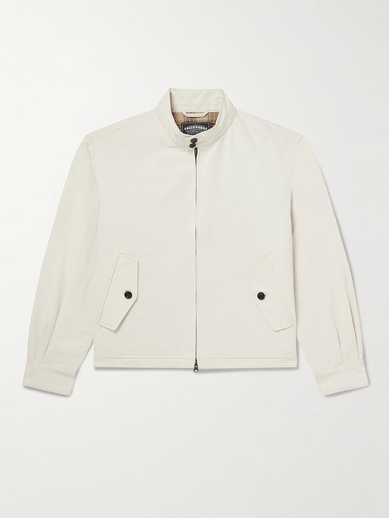 White casual jacket from FrizmWORKS