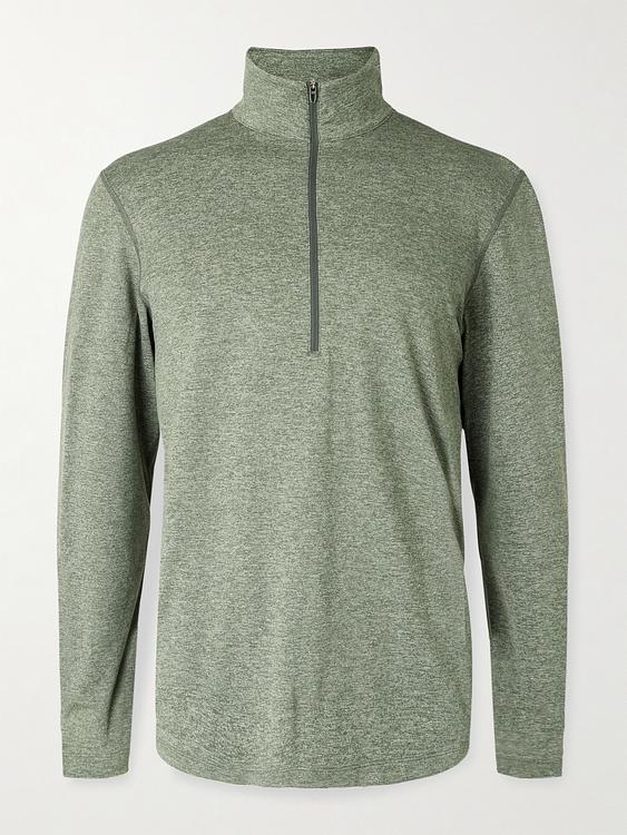 Grey half-zip from Lululemon