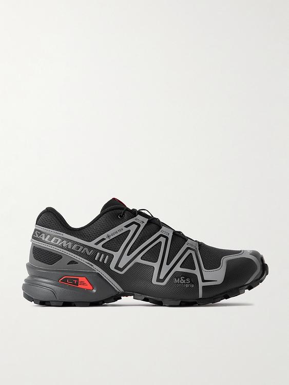 Black sneakers from Salomon