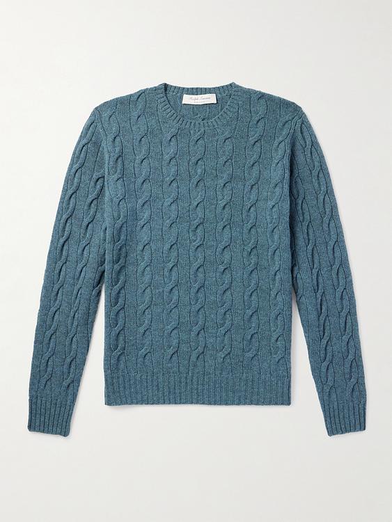 Dark grey cashmere sweater from Ralph Lauren Purple Label