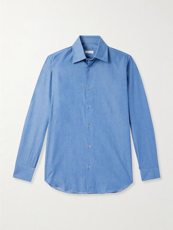 Blue casual shirt from De Petrillo