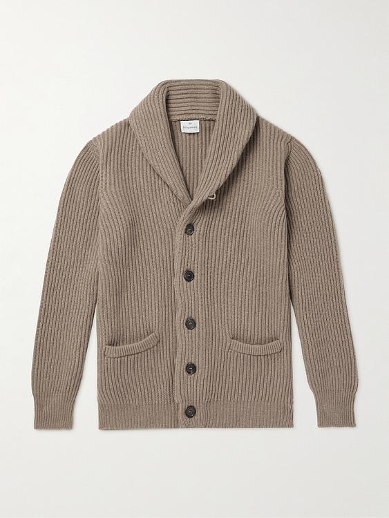Grey cardigan from Kingsman