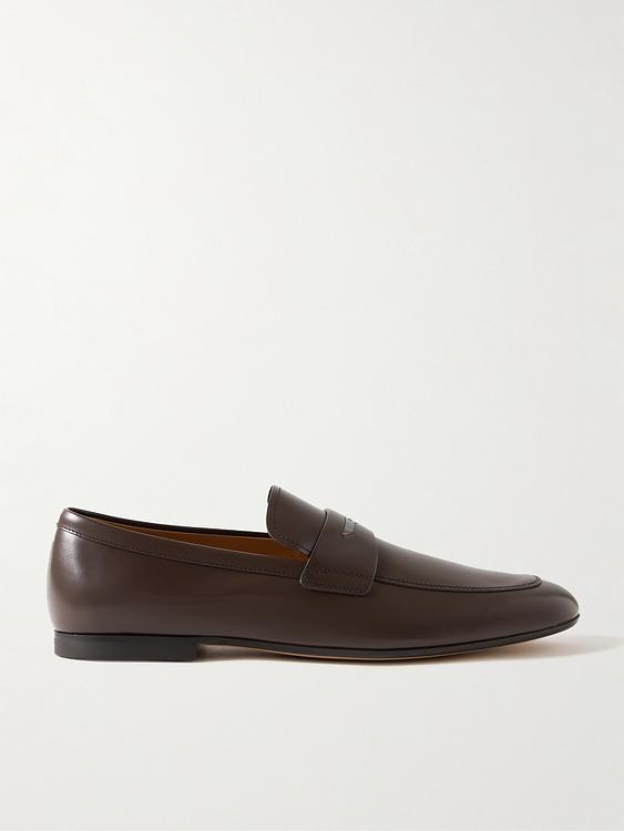 Dark brown loafers from Tod's