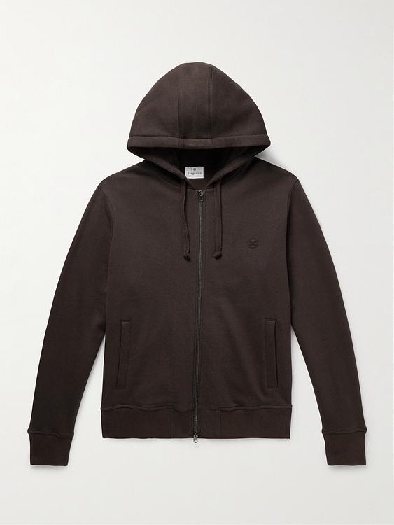 Dark brown hooded sweatshirt from Kingsman