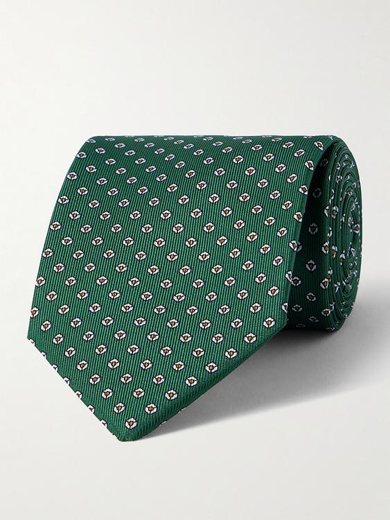 Dark green tie from Kingsman