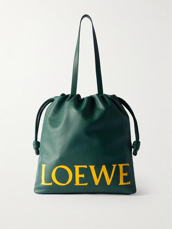 Print black tote bag from Loewe