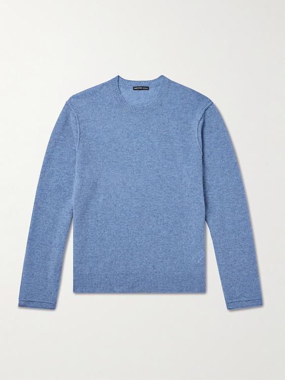 Blue sweater from James Perse