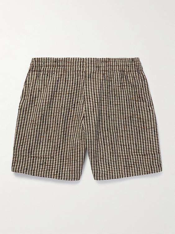 Striped multicolor boxer shorts from Bottega Veneta