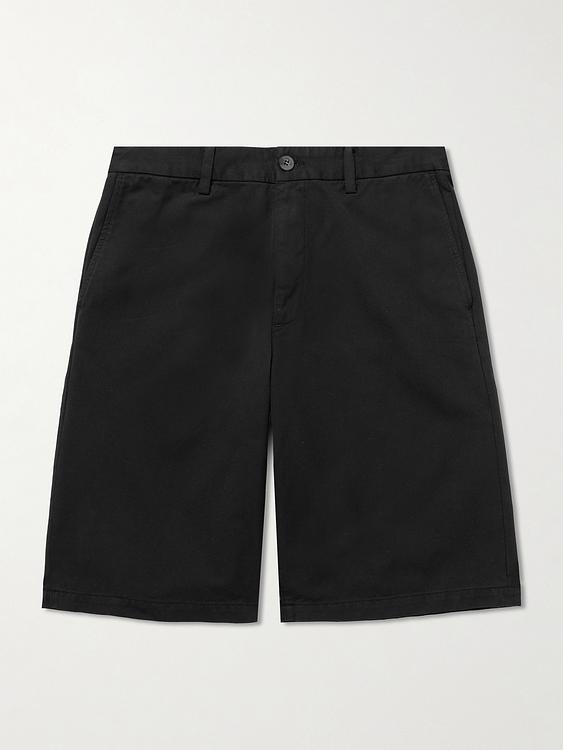 Black chino shorts from AGOLDE
