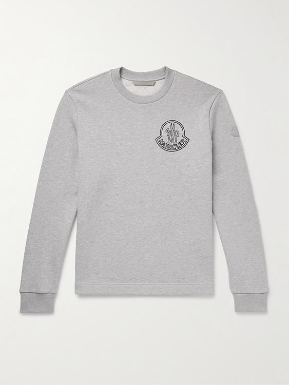 Grey sweatshirt from Moncler